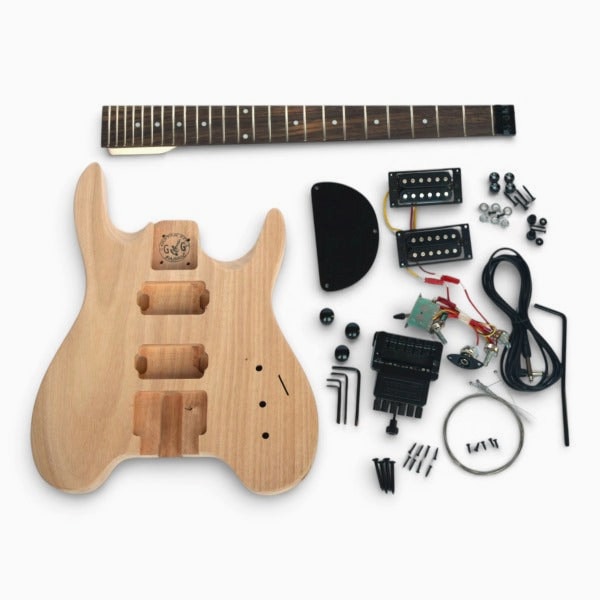 Headless DIY Kit - Steinberger Style Mahogany Guitar