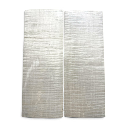 Flamed Ash veneer, fleece-backed, book-matched pair for a guitar top