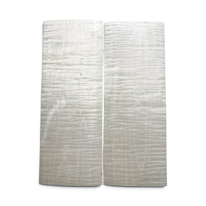 Flamed Ash veneer, fleece-backed, book-matched pair for a guitar top