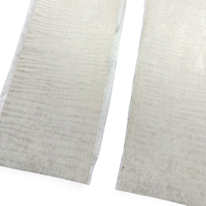 Flamed Ash veneer, fleece-backed, book-matched pair for a guitar top