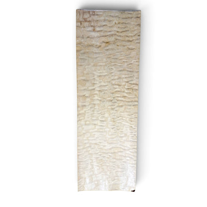 Quilted Maple veneer, fleece-backed, book-matched pair for a guitar top