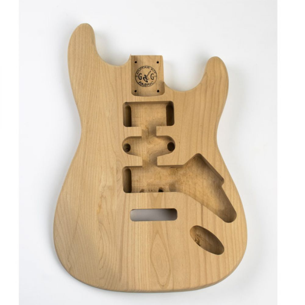 Alder Strat Body - Solid Alder Stratocaster Body