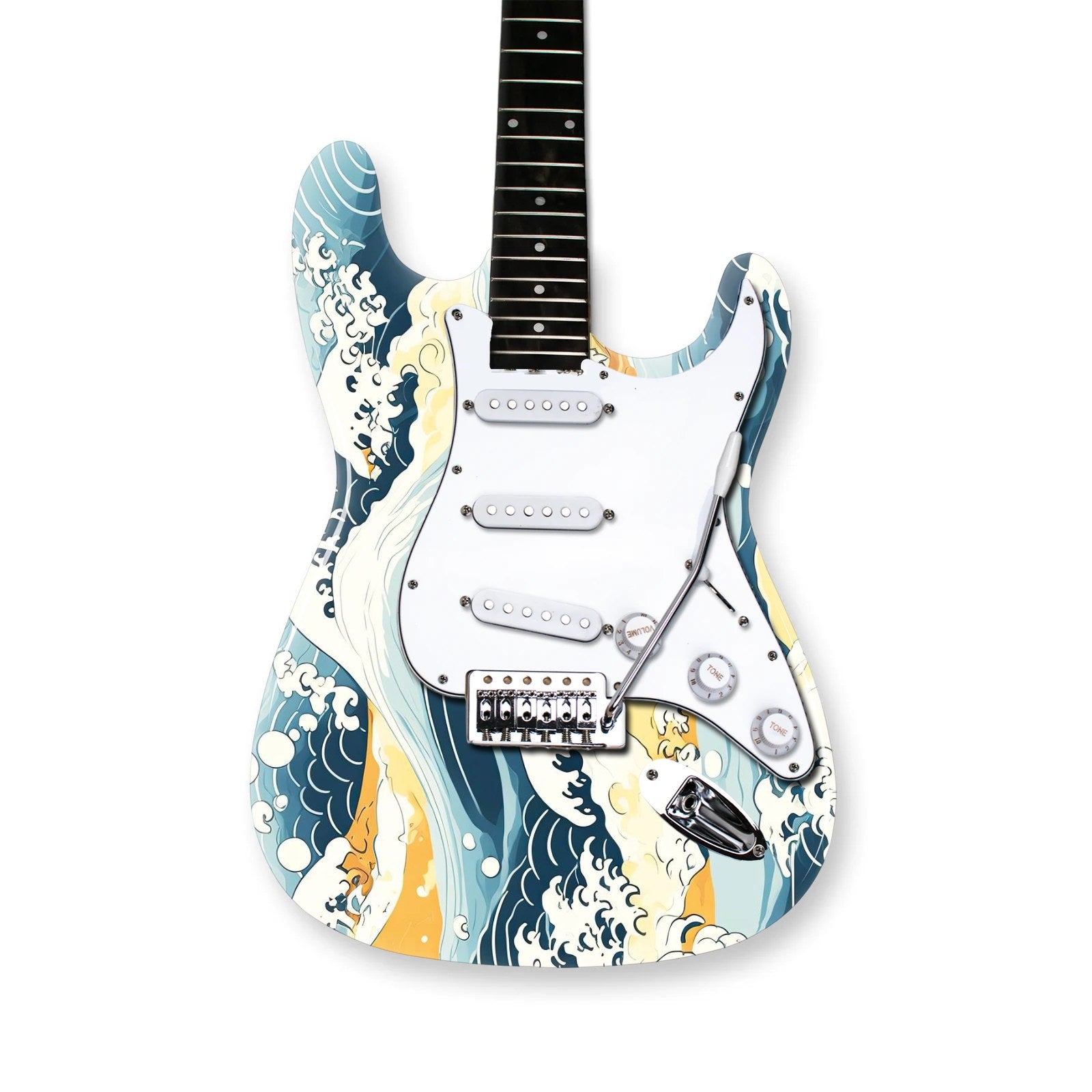 Kanagawa Wave Graphic Skin 50x60cm | Japanese Art