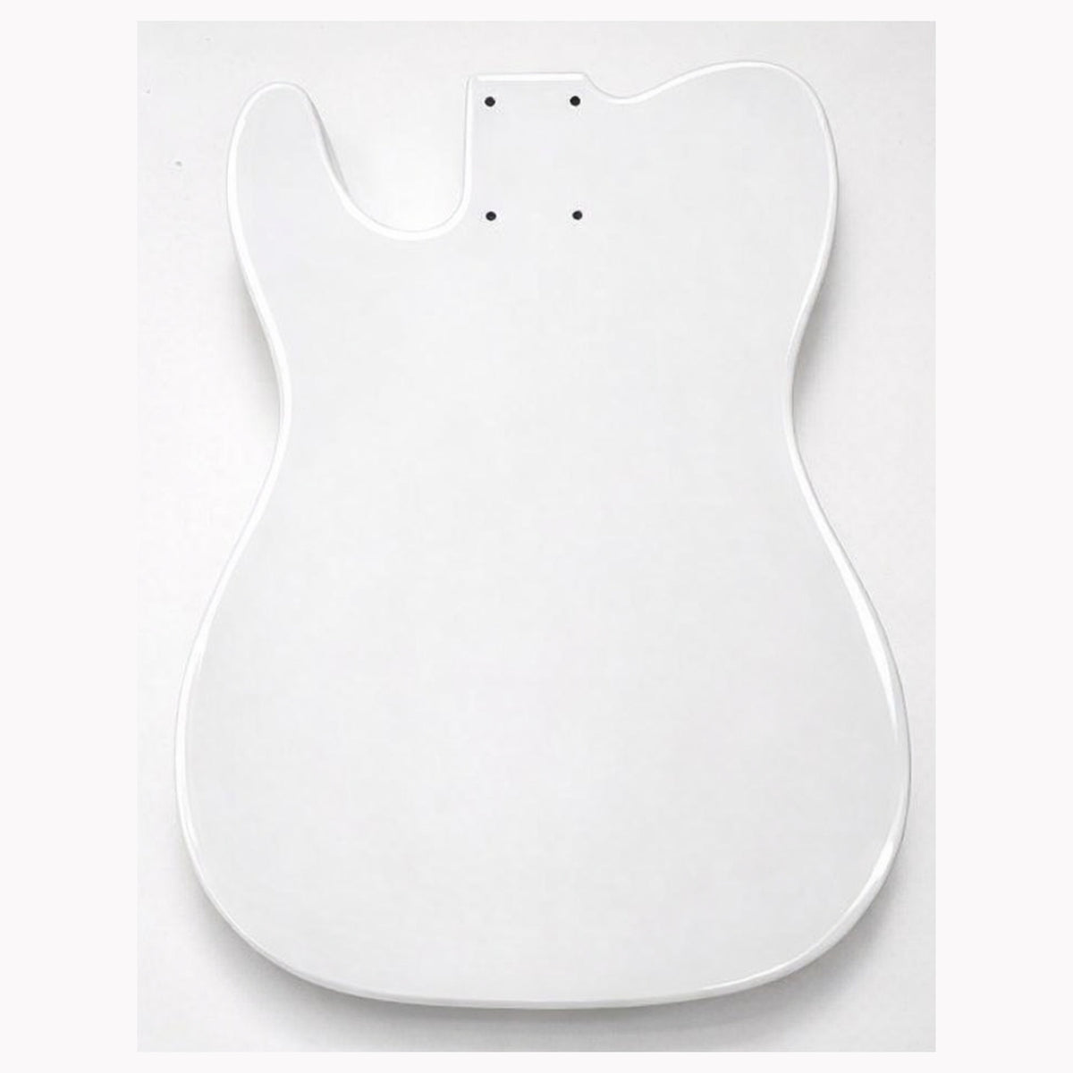 TL-style mahogany body painted white gloss, back