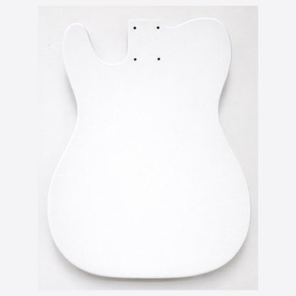 TL-style mahogany body painted white matt, back