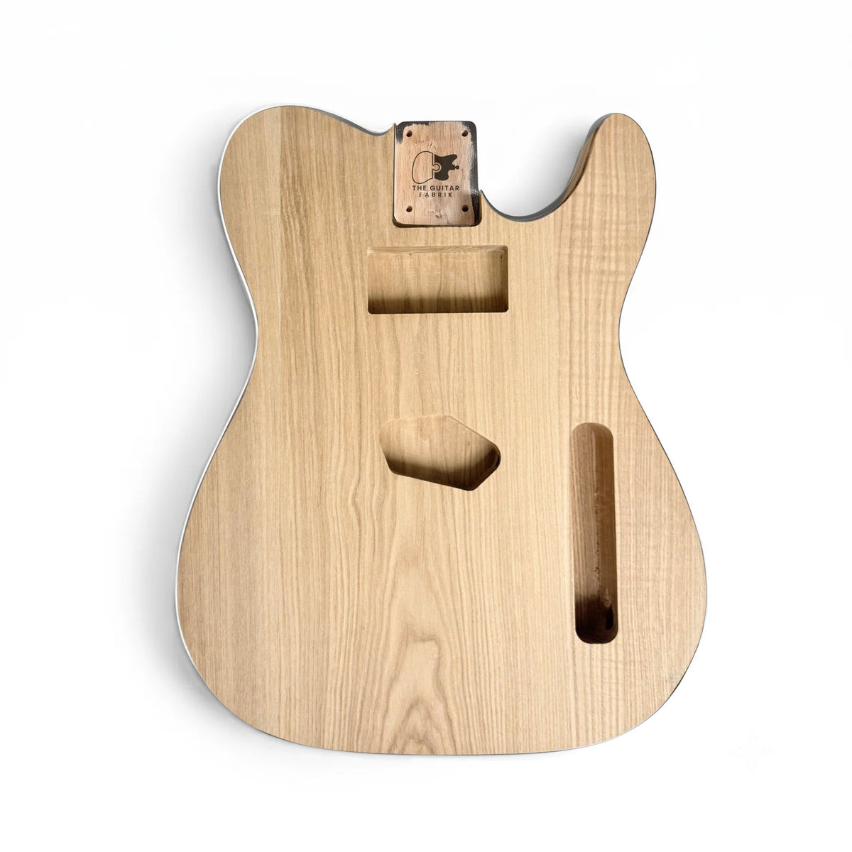 TL-style guitar body, no veneer, ash, no binding