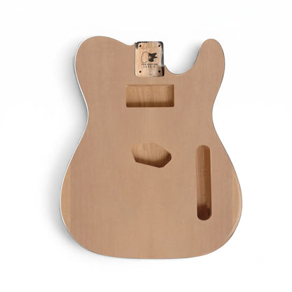 TL-style guitar body, no veneer, mahogany, no binding