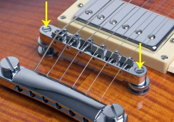 Building a guitar - Bridge Setup