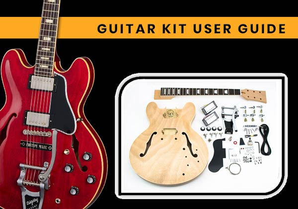 Building a ES-335 semi hollow with bigsby Guitar kit