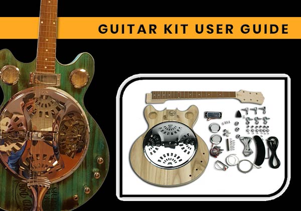 Building a Dobro semi acoustic Guitar kit