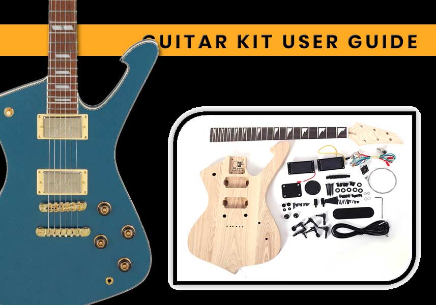 Iceman guitar build from Iceman guitar kit