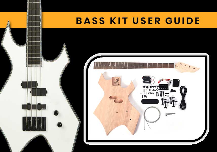 BC Bass build from our BC bass guitar kit
