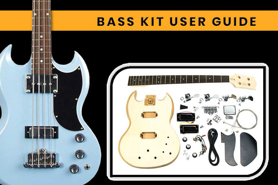 BC Bass build from our BC bass guitar kit