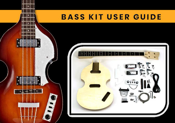 Hofner Bass build from our Hofner bass guitar kit