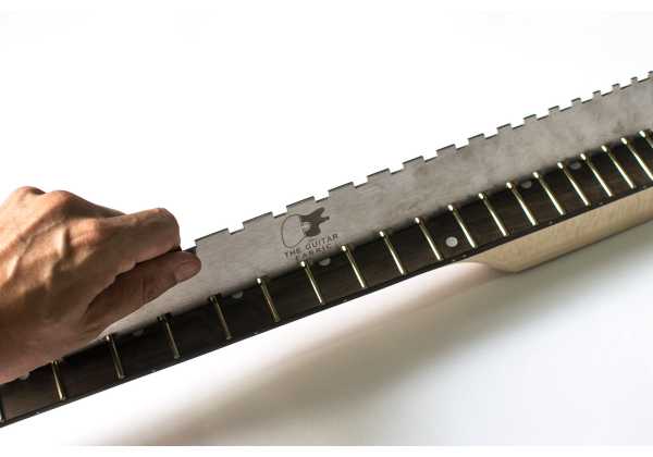 Building a guitar - Fret leveling
