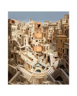 Escher City Guitar Skin - 50x60cm