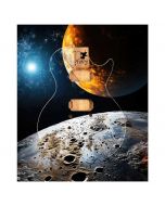 Planet Collision Guitar Skin - 50x60cm