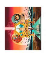 Surrealist Dali Style Guitar Skin - 50x60cm