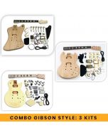 3 Gibson-style guitar kits - The Guitar Fabrik