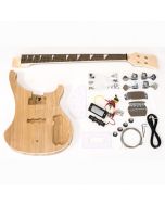DIY Electric Bass Kit - RK (Ash, Chrome)