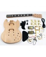 DIY Electric Guitar Kit - Solid-G (Rosewood, Gold)