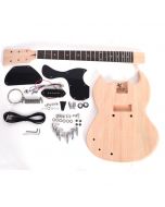 Left handed guitar kit SG Junior to build electric guitar
