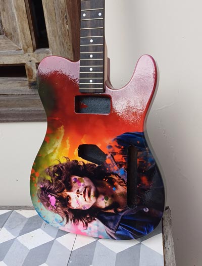 Vinyle pour guitare Telecaster