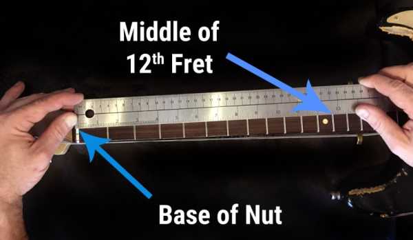 how to measure scale length