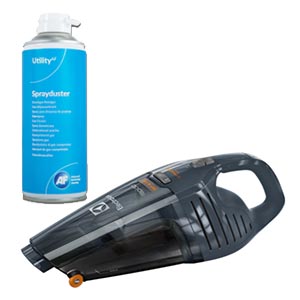 Vacuum to remove dust