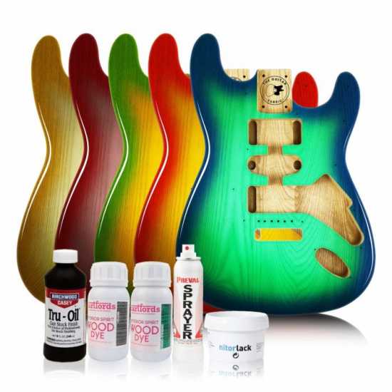 Painting set for guitar