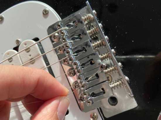 Tremolo Brücken Setup