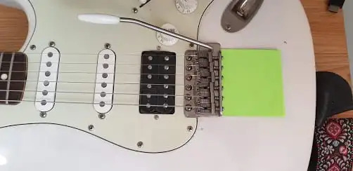 Tremolo Brücken Setup Intonation