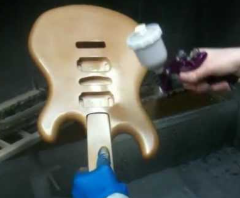 Varnishing with Nitrocellulose
