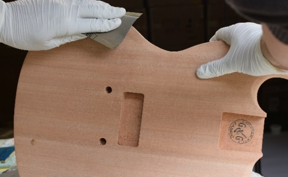 Sanding by hand 2