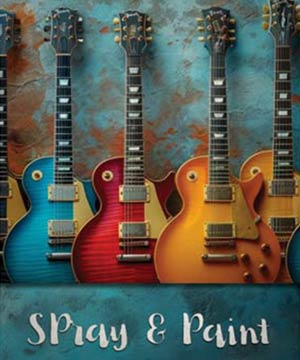 Ensemble complet pour peindre votre guitare