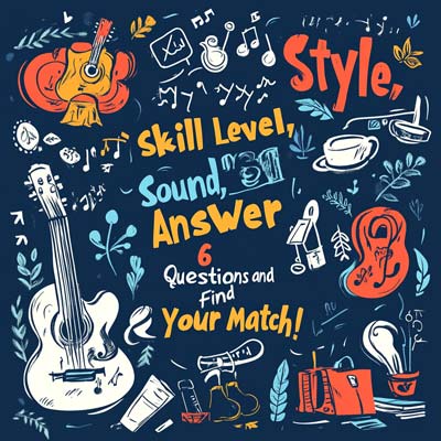 Quizz to find your Guitar kit