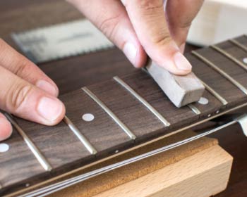 Finition finale de la guitare